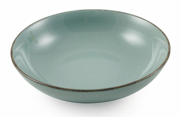 acquista Set 6 Piatti Fondi Ø20,5x5 cm in Gres Villa d'Este Home Tivoli Baita Glazed Grigio