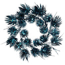 Coroncina blu petrolio cm Øxh26