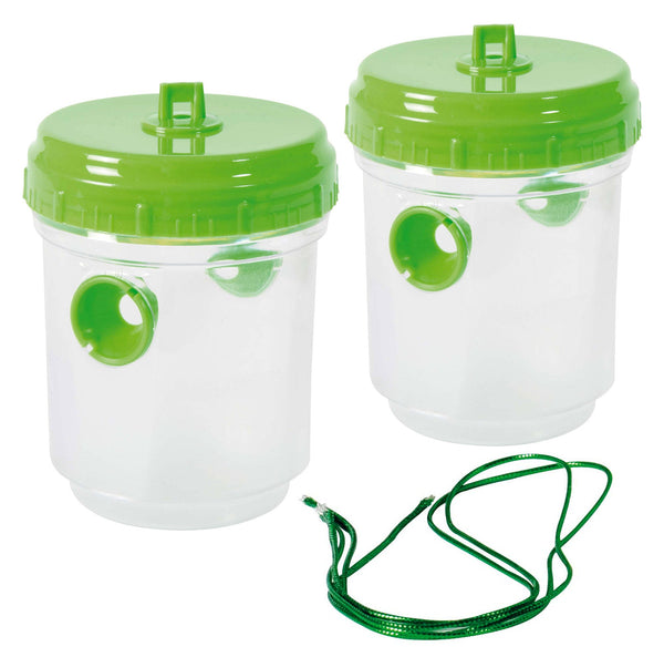 Set 2 Trappole per Vespe e Insetti in Plastica Rama Verdi prezzo