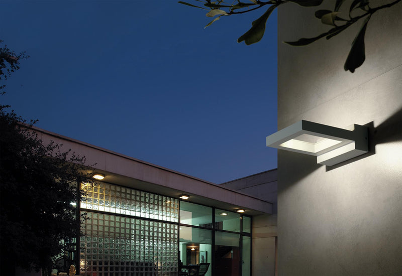 Applique da Esterno a LED 8W Grande Sovil Decò Alluminio