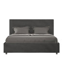 Letto Matrimoniale Mika Grigio Varie Misure