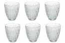 Set 6 Bicchieri Acqua in Vetro 300 ml Villa d'Este Home Tivoli Bali Leaf
