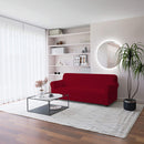 Copridivano Elasticizzato in Poliestere Dahlia Bordeaux Varie Misure