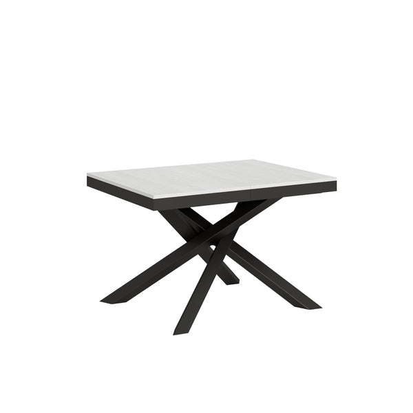 sconto Tavolo Allungabile 120-224x90x80 cm Volantis Evolution Bianco Frassino