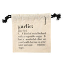 Sacchetto Aglio/garlic 15x15 cm in Cotone VdE Tivoli 1996 