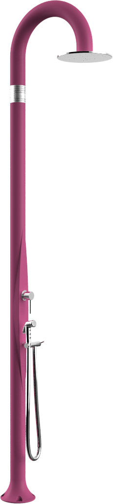 sconto Doccia da Esterno Giardino Miscelatore e Doccetta Arkema Funny Yin Fuxia