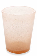 Set 6 Bicchieri per Acqua in Pasta Di Vetro 250 ml Villa d'Este Home Tivoli Salmone Cancun Satin