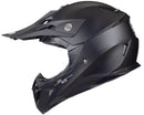 Casco Integrale per Bambino da Moto Cross CGM 209A Rocky Nero Opaco Varie Misure