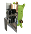 Kit Doccia Soffione Doccino e Miscelatore in Acciaio Inox 25x25 cm da Parete Square