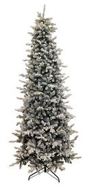 Albero di Natale Artificiale Innevato 240 cm 88 Rami Pino Silvestre Verde