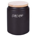 Set 4 Barattoli Cacao Zucchero Caffè Orzo 900 ml in Gres VdE Tivoli 1996 Shades of chocolate