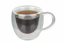 Set 4 Tazzine Caffè con Manico in Vetro Incamiciato 90 ml Villa d'Este Home Tivoli Moka