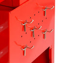 Carrello Porta Attrezzi Utensili Portautensili da Lavoro Rosso