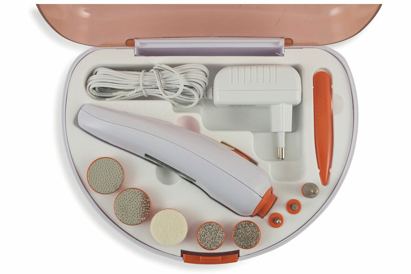 Set 10 Accessori per Manicure Pedicure Portatile Kooper Trilly