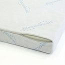 Topper Memory Con Fodera in Poliestere e Bioceramica Bianco Varie Misure