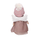 Angelo tessuto rosa cm 17x13xh28