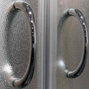 Porta Parete Doccia 2 Ante Scorrevoli In Cristallo Opaco 6 mm H200 Fosterberg Randers Varie Misure