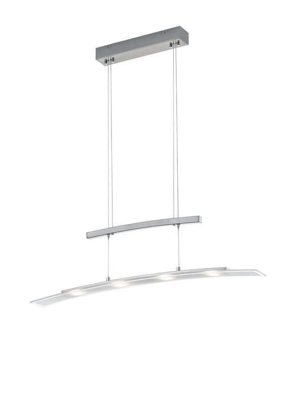 Lampada a Sospensione da Interno a LED in Metallo Nickel Opaco online