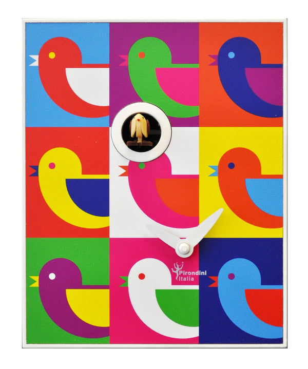 Orologio a Cucù da Parete 16,5x20x10cm Pirondini Italia D'Apres Andy Warhol online