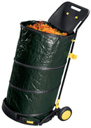 Carrello Raccogli Foglie in Acciaio 150 Litri Ranieri Verde