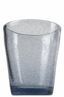 Set 6 Bicchieri per Acqua in Pasta Di Vetro 250 ml Villa d'Este Home Tivoli Indaco Cancun Satin