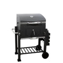 Barbecue a Carbone Carbonella con Doppia Griglia Arizona Nero