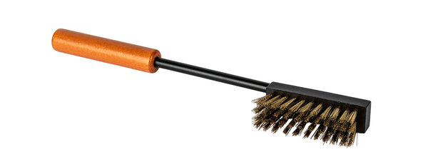 acquista Spazzola in Acciaio Corpo in Ferro con Manico Grigio Martellato