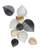 Pannello Half Leaf 62,5x5,5x40 cm in Ferro Multicolor