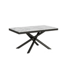 Tavolo Allungabile 160-264x90x80 cm Famas Evolution Marmo
