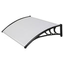 Pensilina Tettoia in Policarbonato Alveolare Satinato Varie Misure