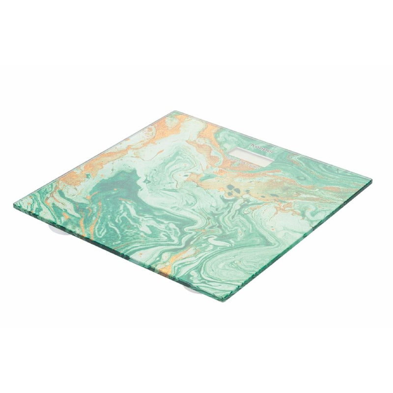 Bilancia Pesapersona Elettronica Max 150 Kg in Vetro Kooper  Verde