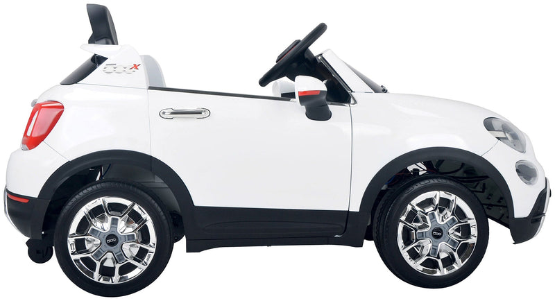 Macchina Elettrica per Bambini 12V con Licenza Fiat 500X Rossa