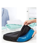 Cuscino Gel per Sedute Prolungate 37x30x4 cm Ergonomico