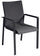 Sedia Impilabile da Giardino 58x63x91 cm in Alluminio Santa Fè Grigio