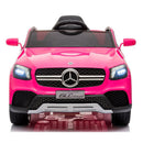 Macchina Elettrica per Bambini SUV 12V con Licenza Mercedes GLC Coupè Rosa