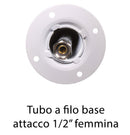 Fontana da Giardino con Rubinetto Belfer 42/PS Bianco