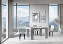 Tavolo Allungabile 140/244x90x77 cm Roxell Cemento  