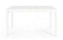 Tavolo Allungabile da Giardino 135-270x90x75h cm Pelagius Bianco