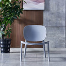 Sedia da Giardino 49x71x58,5 cm in Polipropilene Camilla Grigia