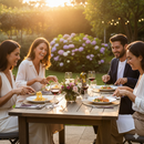 Servizio Set di Posate 24 pezzi in Acciaio Inox Eme Brio Bordeaux 10