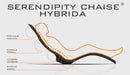 Lettino Chaise Longue Riscaldata da Esterno Giardino Seduta a Terra Arkema Serendipity Hybrida Verde Scuro