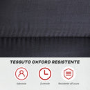 Giubbotto Zavorrato Unisex 20Kg 38 Pesi Singoli in Tessuto Oxford Nero e Rosso