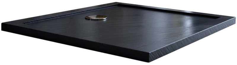 Piatto Doccia in Acrilico Fosterberg Floret 3 Antracite Varie Misure