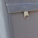 Gazebo Letto Timbuktu 212x149x195 h cm in Alluminio Bianco