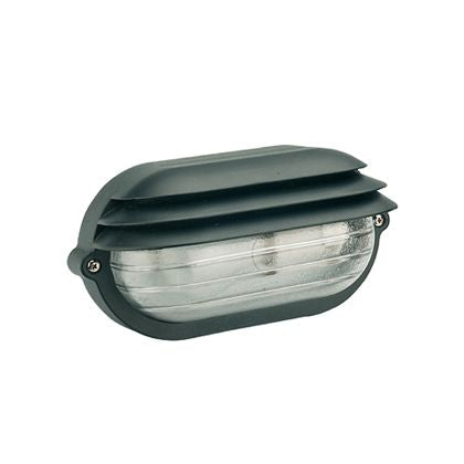 Lampada Applique Ovale Grande Colore Nero per Esterno Linea Palpebra Sovil prezzo