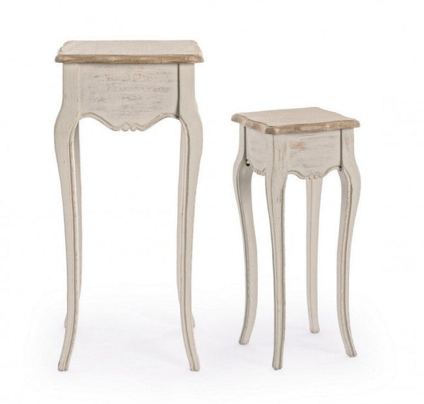 Set 2 Tavolino Clarisse in Legno online