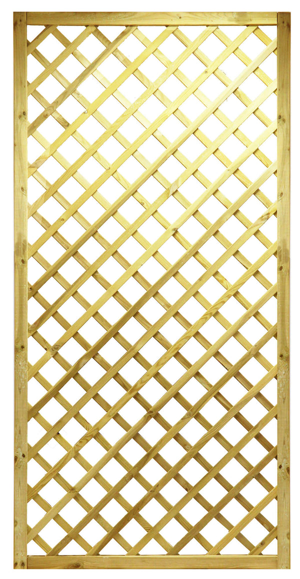 sconto Grigliato Frangivista in Legno Maglia 6,5x6,5 cm Taini Alice Varie Misure