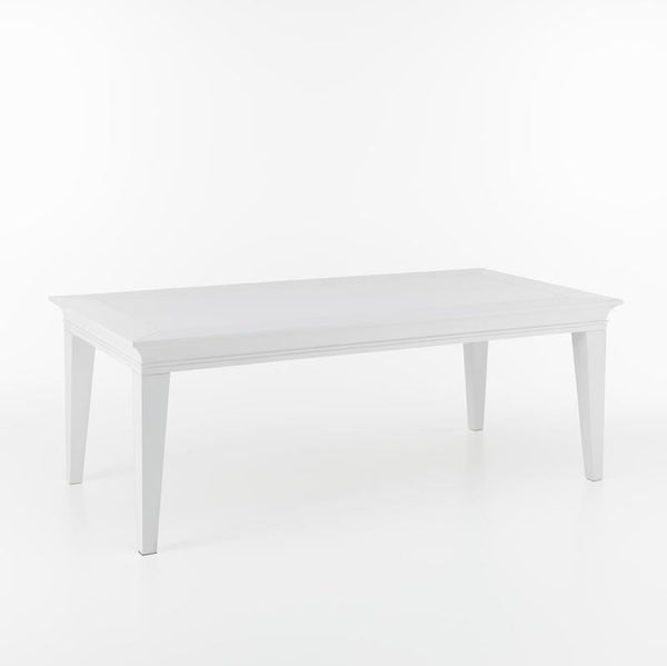 Tavolo 100x200xH75 cm in Legno Bianco prezzo
