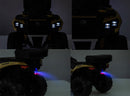 Quad Elettrico per Bambini Safari 6V con Bauletto Posteriore Rosa  