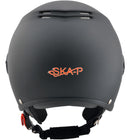 Casco Demi-Jet per Scooter Visiera Lunga SKA-P 1 LH Metropoli Grigio Gommato